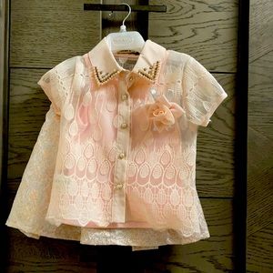 Toddler girls 3piece outfit
